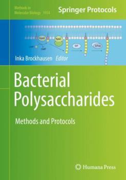 Hardcover Bacterial Polysaccharides: Methods and Protocols Book