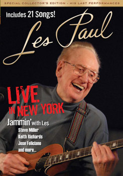 DVD Les Paul: Live In New York Book