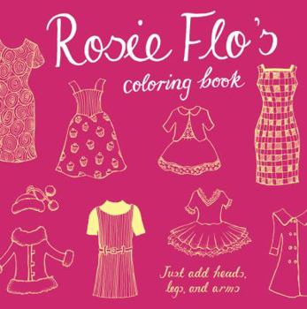 Paperback Rosie Flo's Coloring Book