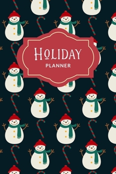 Paperback Holiday Planner: Christmas Holiday Organizer - Undated Weekly Planner, To-Do Lists, Holiday Shopping Budget and Tracker, Gift Checklist Book