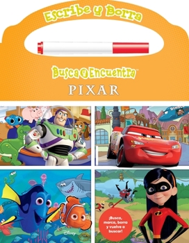 Board book Write and Erase Look and Find Spanish Disney Pixar Refresh 2023 Book