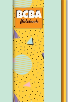 Paperback Bcba Notebook: Dot Grid Page Notebook- Gift For Behavior Analyst Book