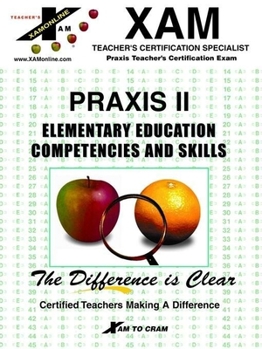 Paperback Praxis II Elementary Education Competencies and Skills Book