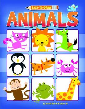 Paperback Easy to Draw Animals Book