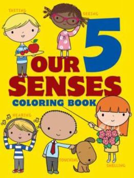 Paperback Our 5 Senses Coloring Book