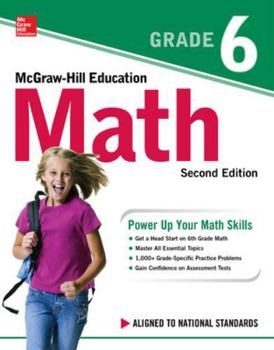 Paperback McGraw-Hill Education Math Grade 6, Second Edition Book