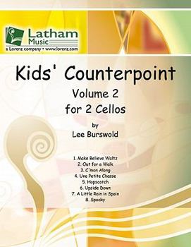 Paperback Kids' Counterpoint: Volume 2 for 2 Cellos Book