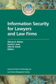 Paperback Information Security for Lawyers and Law Firms Book