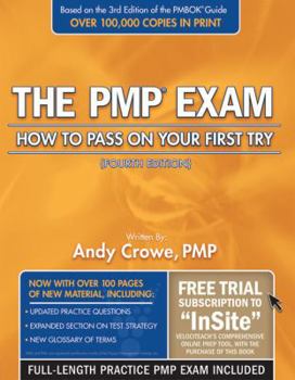 Paperback The PMP Exam: How to Pass on Your First Try [With Access Code] Book