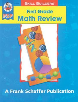 Paperback First Grade Math Review Book