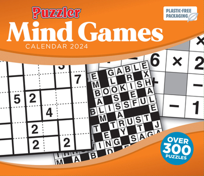 Calendar 2024 Mind Games Puzzler Box Calendar Book