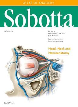 Hardcover Sobotta Atlas of Anatomy, Vol. 3, 16th Ed., English/Latin: Head, Neck and Neuroanatomy Book