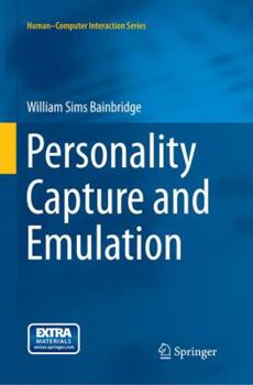 Paperback Personality Capture and Emulation Book