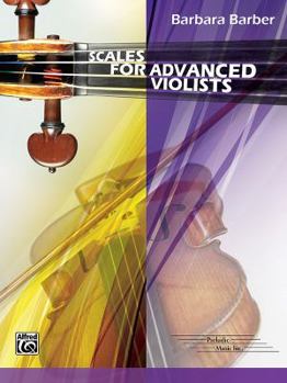 Paperback Scales for Advanced Violists Book