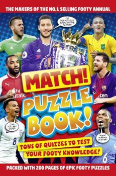 Paperback Match! Football Puzzles Book