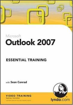 CD-ROM Outlook 2007 Essential Training Book