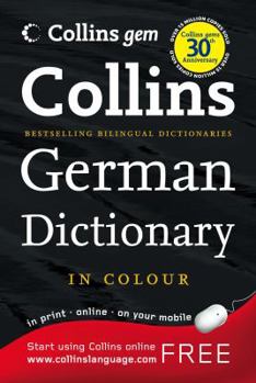 Paperback Collins German Dictionary. Book