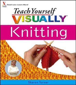 Paperback Teach Yourself Visually Knitting Book