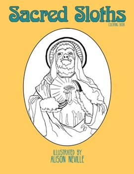 Paperback Sacred Sloths: Coloring book