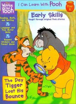 Paperback The Day Tigger Lost His Bounce [With Reward Stickers and Answer Key] Book