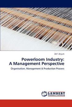 Paperback Powerloom Industry: A Management Perspective Book