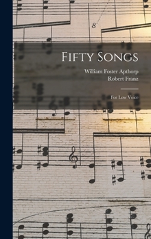 Hardcover Fifty Songs: For Low Voice Book