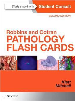 Hardcover Robbins and Cotran Pathology Flash Cards Book