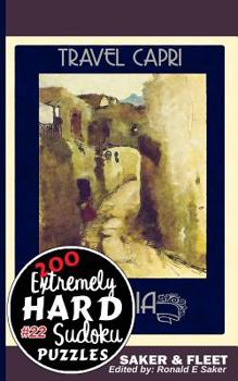 Paperback 200 Extremely Hard Puzzles Large Print: Sudoku Puzzle Book Extreme Level: Nineteen Book #22 [Large Print] Book