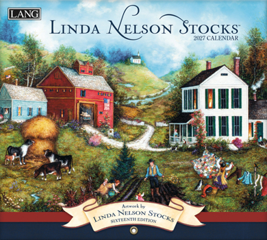 Misc. Linda Nelson Stocks 2027 Wall Calendar Book
