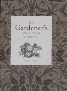 Hardcover The Gardener's Five Year Journal Book