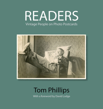 Hardcover Readers: Vintage People on Photo Postcards Book