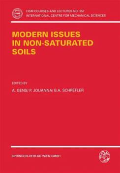 Paperback Modern Issues in Non-Saturated Soils (CISM International Centre for Mechanical Sciences) Book
