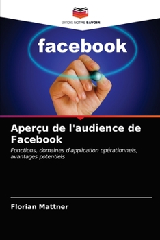 Paperback Aperçu de l'audience de Facebook [French] Book