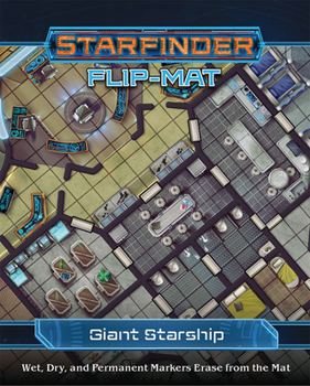 Game Starfinder Flip-Mat: Giant Starship Book