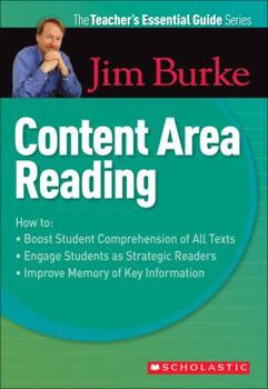 Paperback The Teacher's Essential Guide Series: Content Area Reading Book