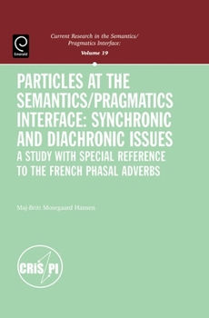 Paperback Particles at the Semantics/Pragmatics Interface Book