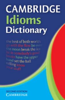 Paperback Cambridge Idioms Dictionary Book