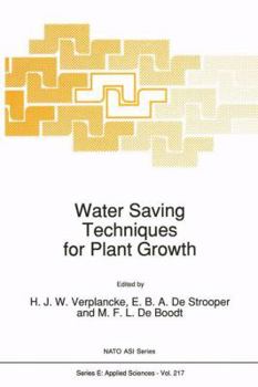 Paperback Water Saving Techniques for Plant Growth Book