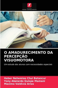 Paperback O Amadurecimento Da Percepção Visuomotora [Portuguese] Book