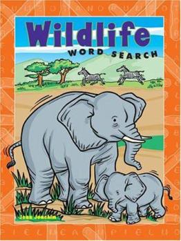 Paperback Wildlife Word Search Book