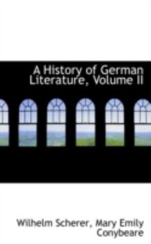 Paperback A History of German Literature, Volume II Book