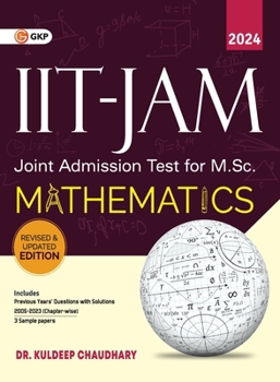 Paperback IIT JAM (Joint Admission Test for M.Sc.)2023-24: Mathematics by Dr. Kuldeep Chaudhary Book