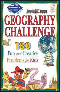 Paperback Geography Challenge Level 1: 190 Fun & Creative Problems for Kids Book