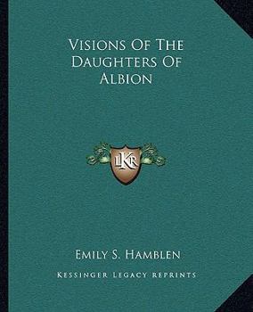 Paperback Visions Of The Daughters Of Albion Book