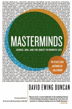 Paperback Masterminds: Genius, Dna, and the Quest to Rewrite Life Book