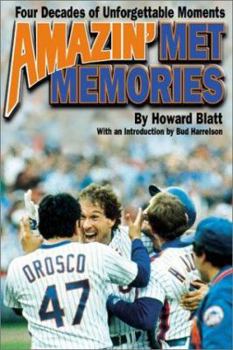 Paperback Amazin' Met Memories: Four Decades of Unforgettable Moments Book