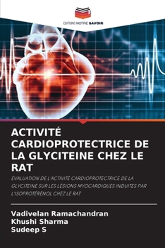 Paperback Activité Cardioprotectrice de la Glyciteine Chez Le Rat [French] Book