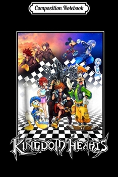 Paperback Composition Notebook: Disney Kingdom Hearts Throne Journal/Notebook Blank Lined Ruled 6x9 100 Pages Book