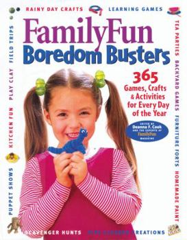 Hardcover Family Fun Boredom Busters Book