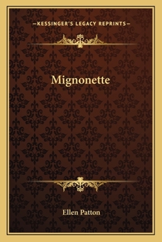 Paperback Mignonette Book
